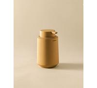 COSMIC Saona Soap Dispenser for Bathroom, Elegant Design, Made of Resin, Countertop Dispenser for Toilet and Kitchen, Soft Touch, Refillable Accessory, 350 ml, Orange