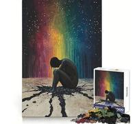 Cosmic Sorrow 1000 Pieces Jigsaw Puzzles for Adults Think Smart, Snug Edge, Home Activity, Xmas Surprise (50x75cm)