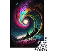 Cosmic Spiral Fantasy Puzzles 1000 Piece for Adults Jigsaw Puzzles Jigsaw Puzzles Challenging Games 38x26cm/1000pcs