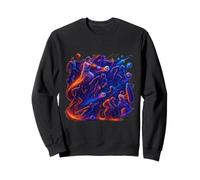 Cosmic Sports Energy Motion Collage Sweatshirt