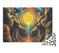 Cosmic Starry Sky 1000 Piece Jigsaw Puzzle For Adults Challenging Game Stress Relief Puzzle Exercise The Memory of The Brain for The Whole for Women, Gifts for Men 1000pcs (75x50cm)