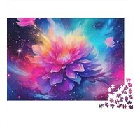 Cosmic Starry Sky 1000 Piece Jigsaw Puzzle For Adults Educational Games Stress Relief Puzzle Exercise The Memory of The Brain for Men, Women, Elders, Seniors 500pcs (52x38cm)
