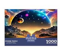 Cosmic Starry Sky 1000 Piece Jigsaw Puzzle For Adults Educational Games Stress Relief Puzzle Exercise The Memory of The Brain for Family Decorations 38x26cm/1000pcs