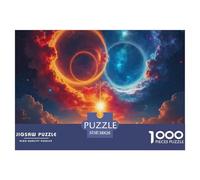Cosmic Starry Sky 1000 Pieces Jigsaw Puzzles For Adults Challenging Game Stress Relieving Entertainment Cultivate The Spirit of Teamwork for Men, Women, Elders, Seniors 38x26cm/1000pcs