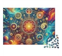 Cosmic Starry Sky 1000 Pieces Jigsaw Puzzles For Adults Challenging Game Stress Relieving Entertainment Exercise The Memory of The Brain for Family Decorations 1000pcs (75x50cm)