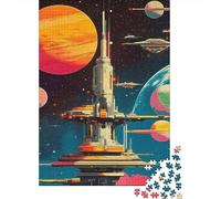 Cosmic Starry Sky 1000 Pieces Jigsaw Puzzles For Adults Educational Games Stress Relieving Entertainment Exercise The Memory of The Brain for The Whole for Women, Gifts for Men 1000pcs