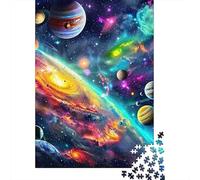 Cosmic Starry Sky 1000 Pieces Jigsaw Puzzles For Adults Family Challenge Toys Stress Relieving Entertainment Exercise The Memory of The Brain for Adults And Kids, Age 12 Years Up 300pcs (40x28cm)