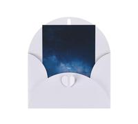 Cosmic Starry Sky Elegant Greeting Card On Premium Pearl Paper â€“ Perfect For Christmas, Birthday, Wedding & Valentineâ€™s Day â€“ Blank Inside For Personal Message