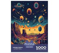 Cosmic Starry Sky Jigsaw Puzzles Puzzles for Adults Kids. 1000 Piece Great Gifts Challenge Toy Educational Game Home Decoration for Adults& Kids Age 14 Years Up 70x50cm/1000pcs