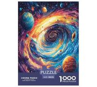 Cosmic Starry Sky Jigsaw Puzzles Puzzles for Adults Kids. 1000 Piece Impossible Challenge Toy Educational Games Home Decoration for Educational Games Gifts 38x26cm/1000pcs