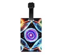 Cosmic Stars Luggage tag Hanger Protects Privacy and is a Must-Have for Travel and is Durable