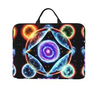 Cosmic Stars Print Laptop Case Sleeve Bag 14in,with Handle Portable Case Cover, Compatible 14in Computer/Tablet