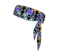 Cosmic Stars Sports Head Tie. Comfortable, Breathable, Fashionable, Unisex, Suitable for Running, Yoga, Fitness and Other Sports.