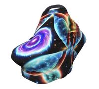 Cosmic Stars Versatile full-print Stroller Chair Cover/Nursing Cover, specially designed for your baby