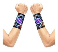 Cosmic Stars Wrist sleeve.Elastic Athletic Sleeve Pair,