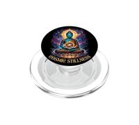 Cosmic Stillness Buddha Meditation Spiritual Art Design PopSockets PopGrip for MagSafe
