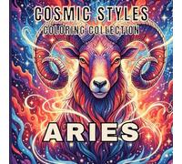 Cosmic Styles Coloring Collection - Aries