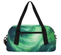 Cosmic Sun Print Kids Duffle Bag Boys Girls Small Sport Dance Gym Bag for Overnight Travel Weekender Carry On, The Blue Starry Sky, 18.5"L x 9.4"W x 7.8"H