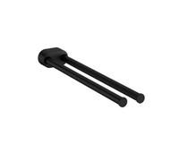 Cosmic Swivel Towel Rack Matt Black Architect Sp (40Cm)