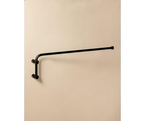 Cosmic Swivel Towel Rack Matt Black Logic (40Cm)