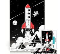 Cosmic Tales 1000 Pieces Jigsaws Adults Puzzles Strong Memory, Precise Joint, Joyful Challenge, Room Art (38x26cm)