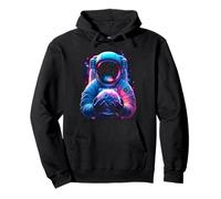 Cosmic-themed Astronaut Pullover Hoodie