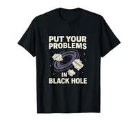 Cosmic Therapy Black Hole Problems Graphic T-Shirt