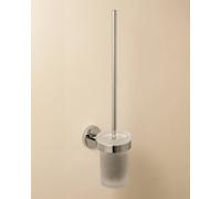 Cosmic Toilet Brush, Chrome, Wall-Mounted, Glass And Metal, Anti-Corrosion, Start Collection