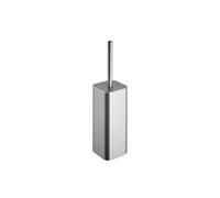 Cosmic Toilet brush & holder, Brushed stainless steel, NEA Collection in Metallic Silver Cosmic Metallic Silver