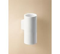 Cosmic Toilet Brush & Holder, Wall-Mounted, White, Anti-Corrosion, Architect S+ Collection