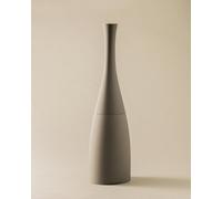 Cosmic Toilet Brush Holder with Durable Resin for Bathroom Grey
