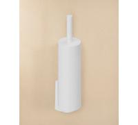 Cosmic Toilet Brush, White Matt, Freestanding Or Wall-Mounted. Collection Bwc