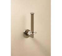 Cosmic Toilet Roll Holder, Brushed Stainless Steel, Architect S+ Collection