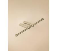 Cosmic Toilet Roll Holder, Gloss Stainless Steel, Wall-Mounted. Collection Architect S+