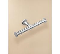 Cosmic Toilet Roll Holder With Lid 24,5Cm, Silver, Anti-Corrosion, Architect S+ Collection