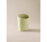 Cosmic Toothbrush Holder, Lime, Unique Design, Soft-Finish Coating, Saku Collection