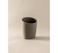 Cosmic Toothbrush Holder, Matt Grey, Unique Design, Soft-Finish Coating, Saku Collection
