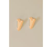 Cosmic Towel Hook, Coat Hook, 2 Pieces, Peach, Wall Guide Needed, Compatible With All Accessories Of The Modular Alife Collection