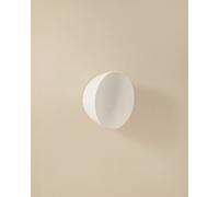 Cosmic Towel Hook, Coat Hook, Round Handle, Round Knob, White, Award-Winning Design, Geyser Collection