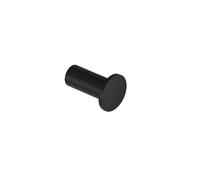 Cosmic Towel hook Robe hook Coat hook Brushed BlackArchitect S+ Collection in Black Cosmic Black