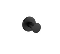 Cosmic Towel Hook, Robe Hook, Coat Hook, Matt Black, Architect S+ Collection