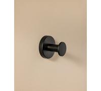 Cosmic Towel Hook, Robe Hook, Coat Hook, Matt Black, Hidden Fixings, Anti-Corrosion, 5Kg Resistance, Start Collection
