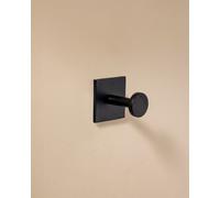 Cosmic Towel Hook, Robe Hook, Coat Hook, Self-Adhesive, Black, Supports Up To 5Kg, Stick Collection