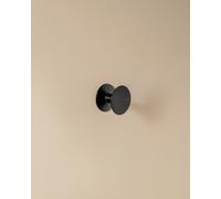 Cosmic Towel Hook, Robe Hook, Coat Hook, Self-Adhesive, Matt Black, Supports Up To 5Kg, Diabolo Collection