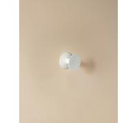 Cosmic Towel Hook, Robe Hook, Coat Hook, Self-Adhesive, Matt White, Supports Up To 5Kg, Diabolo Collection