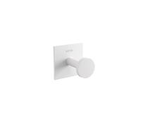 Cosmic Towel Hook, Robe Hook, Coat Hook, Self-Adhesive, White, Supports Up To 5Kg, Stick Collection