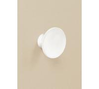 Cosmic Towel Hook, Robe Hook, Coat Hook, White Matt, Wall-Mounted, 3 Cm. Bwc Collection