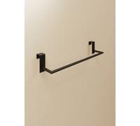Cosmic Towel Rail, 38Cm, Over The Cabinet Door, Black, Anti-Corrosion, Stick Collection