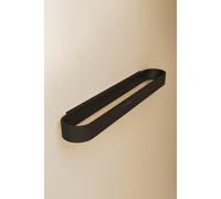 Cosmic Towel Rail, 40Cm, Wall Mounted, Matt Black, Compatible With Wall Guide And All Accessories Of The Modular Alife Collection