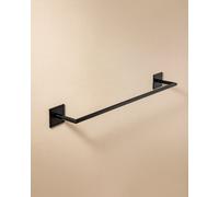 Cosmic Towel Rail, 60Cm, Self-Adhesive, Black, Anti-Corrosion, Supports Up To 10Kg, Stick Collection